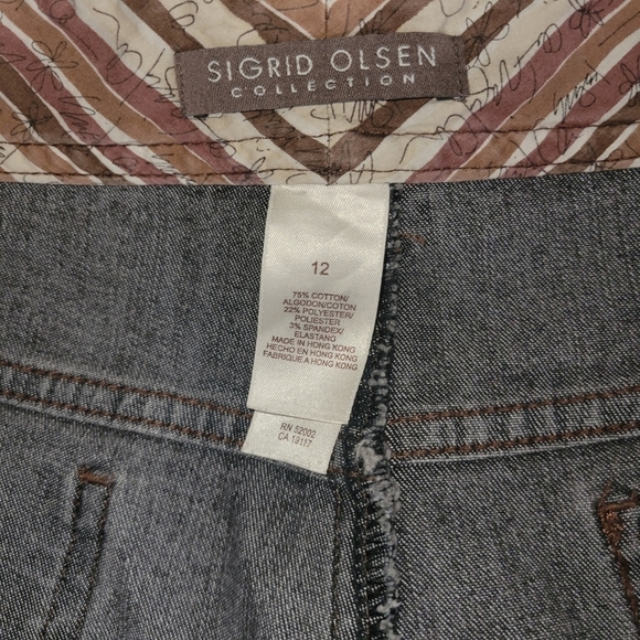 Sigrid Olson Jeans Black 10 - Picture 2 of 3